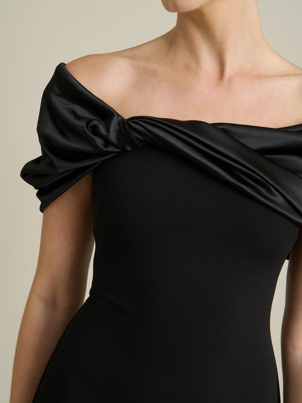 Robin Off Shoulder Draped Maxi Dress