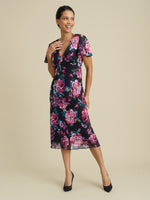 Rosabelle Floral Print Midi Dress