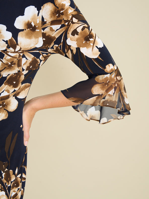 Roxana Floral Sheath Dress