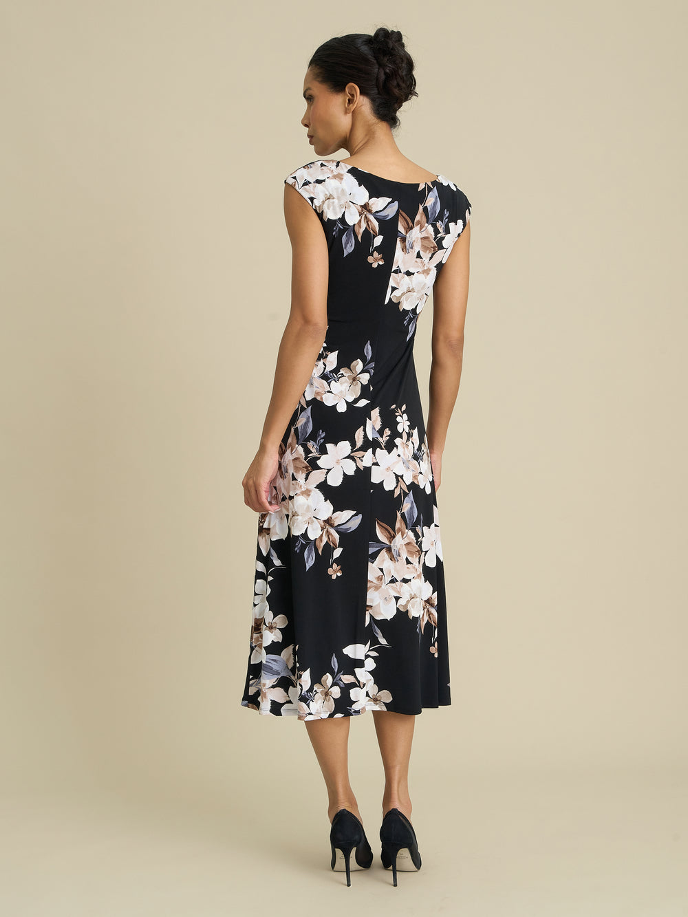 Salome Floral Midi Dress