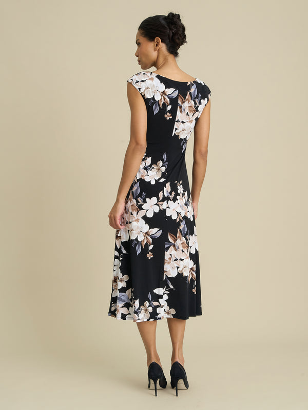 Salome Floral Midi Dress