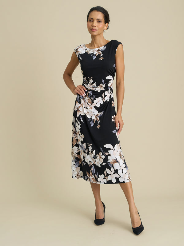 Salome Floral Midi Dress