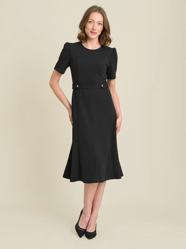 Mel Fit And Flare Midi Dress