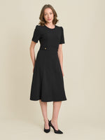 Mel Fit And Flare Midi Dress