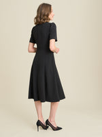 Mel Fit And Flare Midi Dress