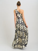 Sabina One Shoulder Floral Maxi Dress