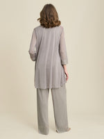 Sheri Metallic Crinkle Three Piece Set