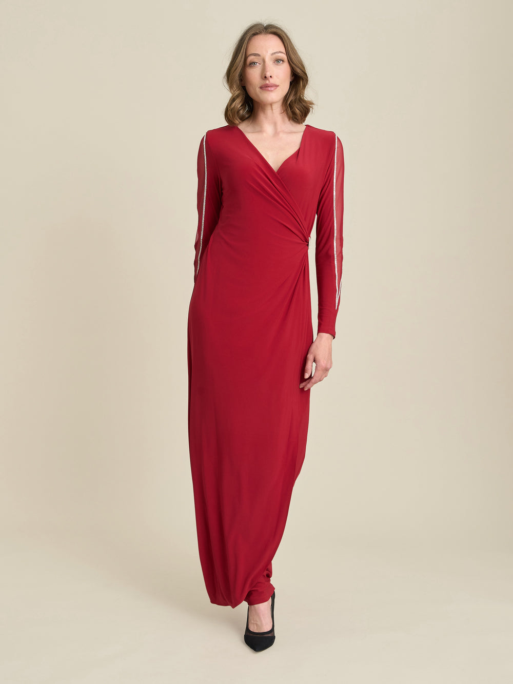 Stefanie Long Sleeve Maxi Dress