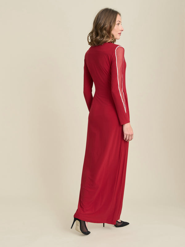 Stefanie Long Sleeve Maxi Dress