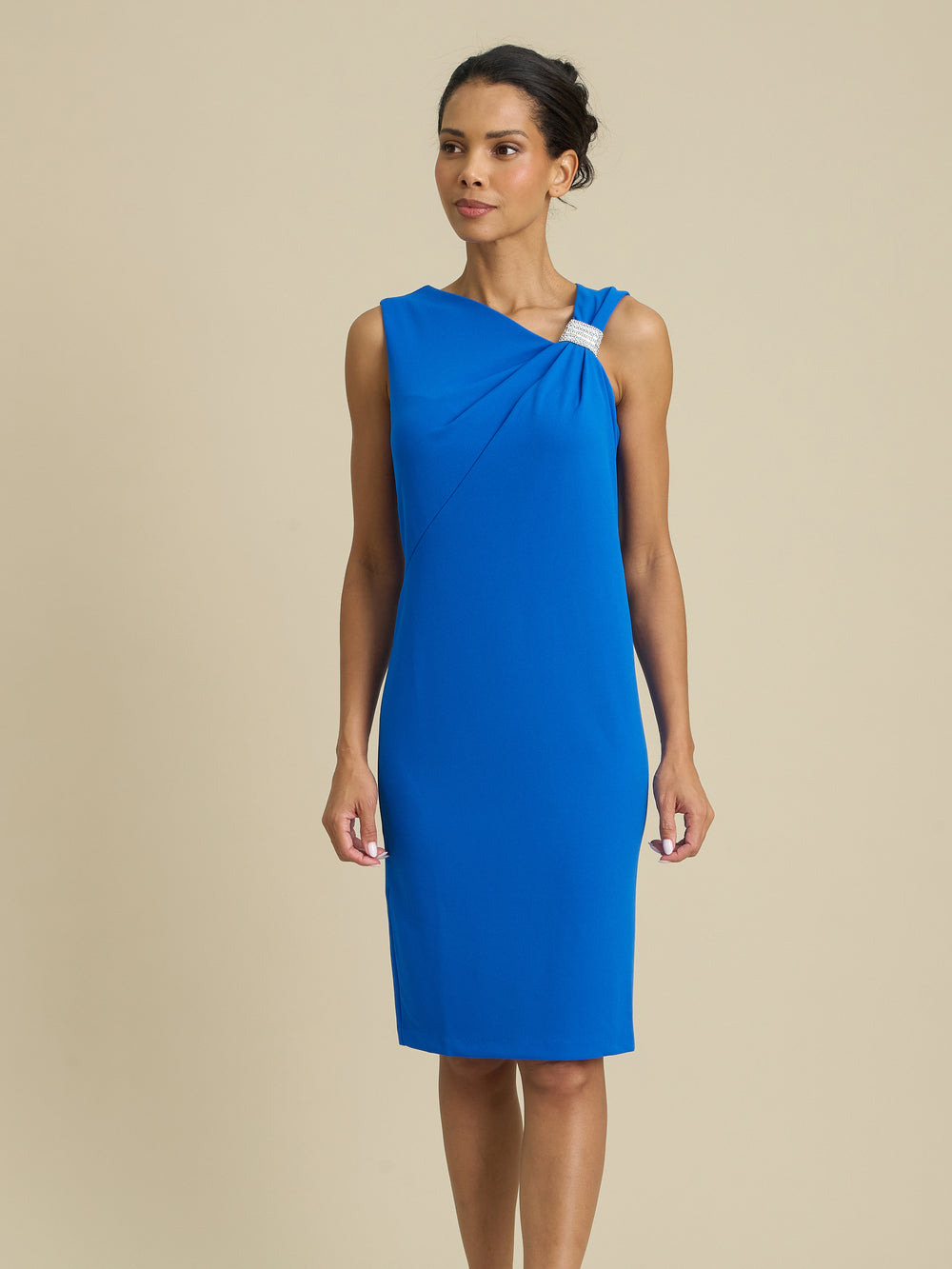 Silvie Asymmetric Shoulder Dress