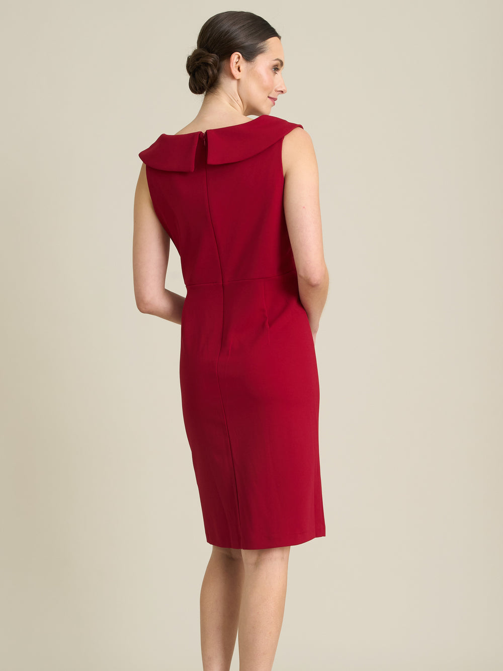 Solange Ruched Wrap Dress