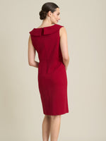 Solange Ruched Wrap Dress