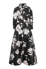 Steph Floral Belt Tie Maxi Dress
