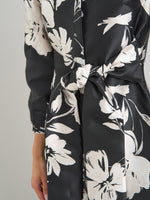 Steph Floral Belt Tie Maxi Dress