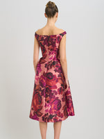 Talia Fit & Flare Midi Dress