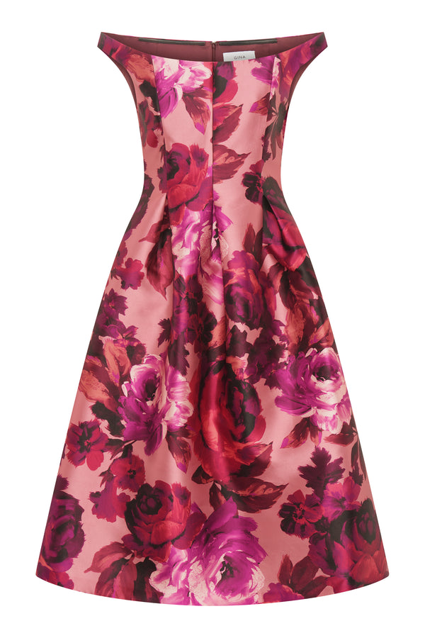 Talia Fit & Flare Midi Dress