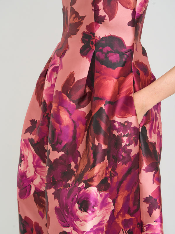 Talia Fit & Flare Midi Dress