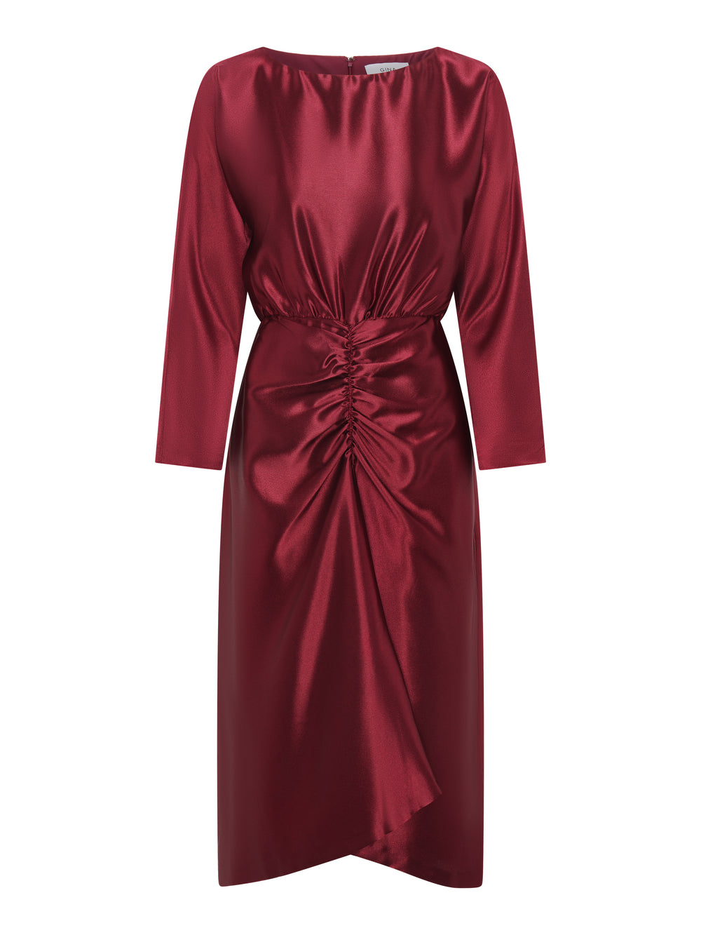 Tara Satin Midi Dress