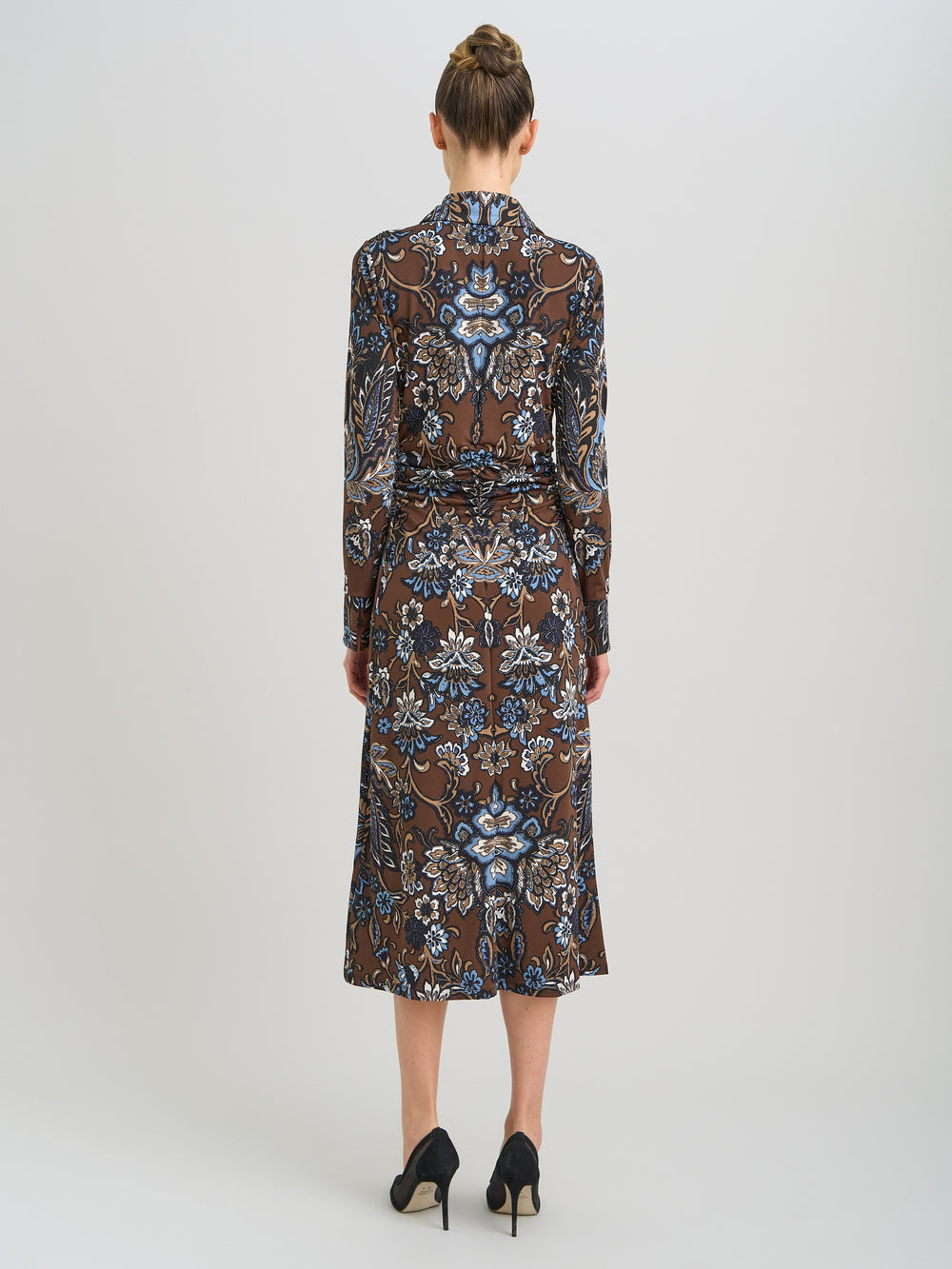 Terese Floral Print Midi Dress