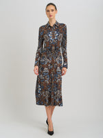 Terese Floral Print Midi Dress