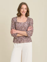 Tonia Embellished Lace Blouse