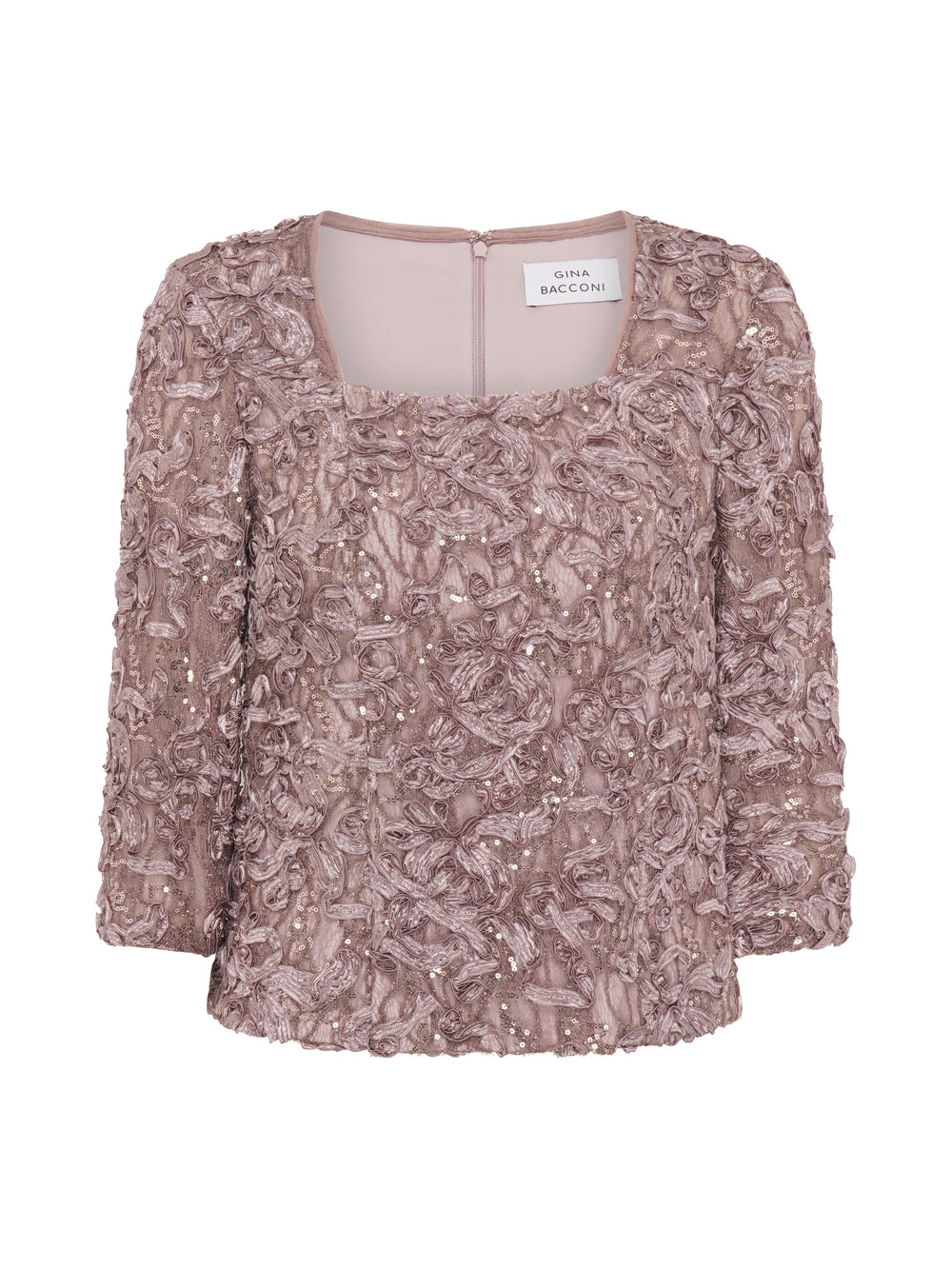 Tonia Embellished Lace Blouse