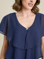Bella Georgette Tiered Dress