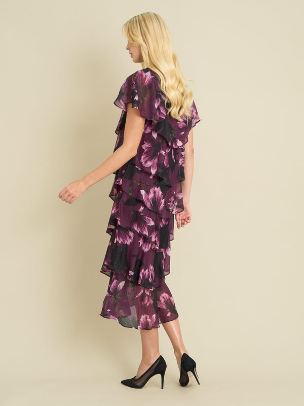 Liliana Midi Tiered Dress