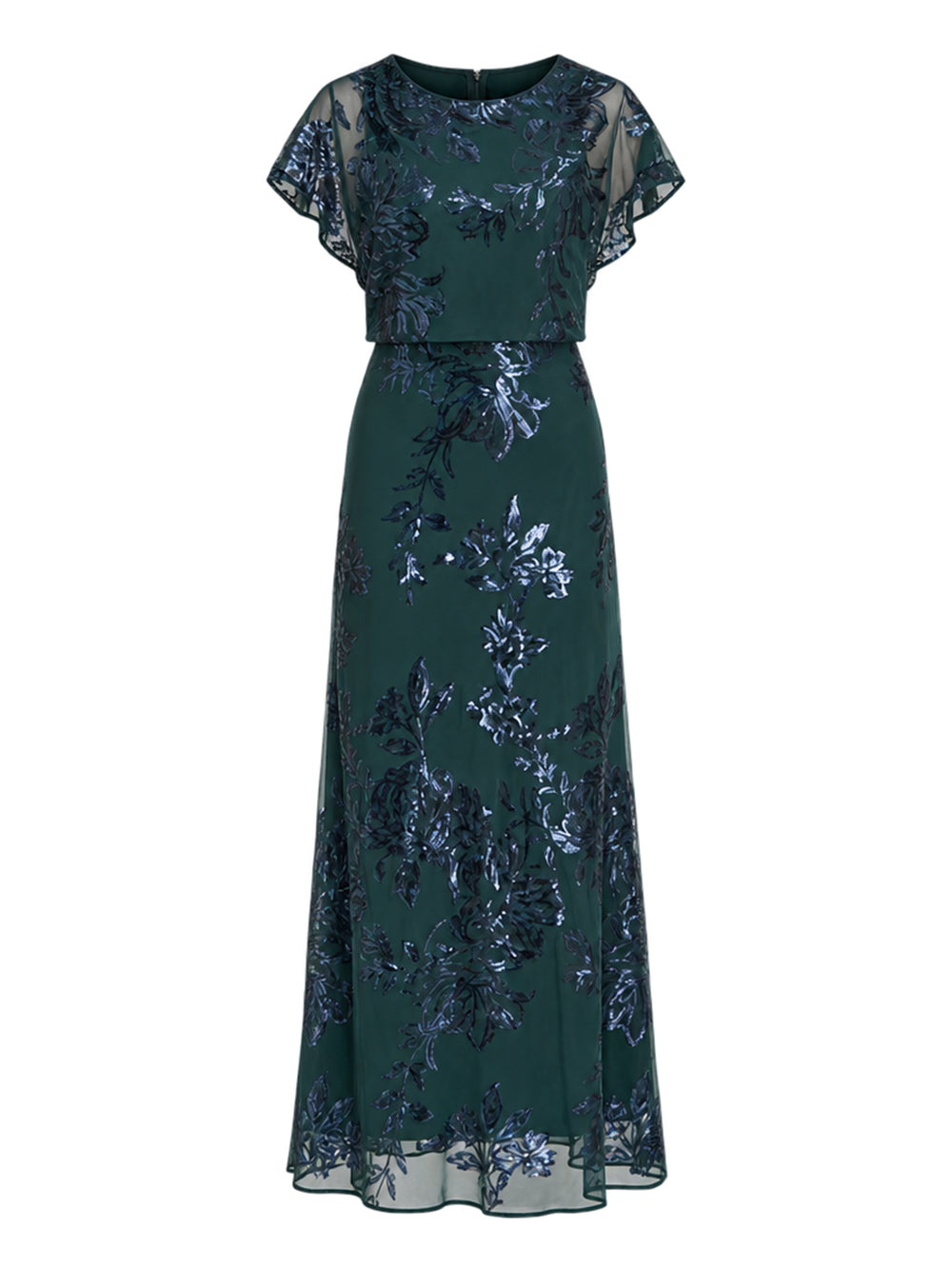 Sandi Floral Embroidered Maxi Dress