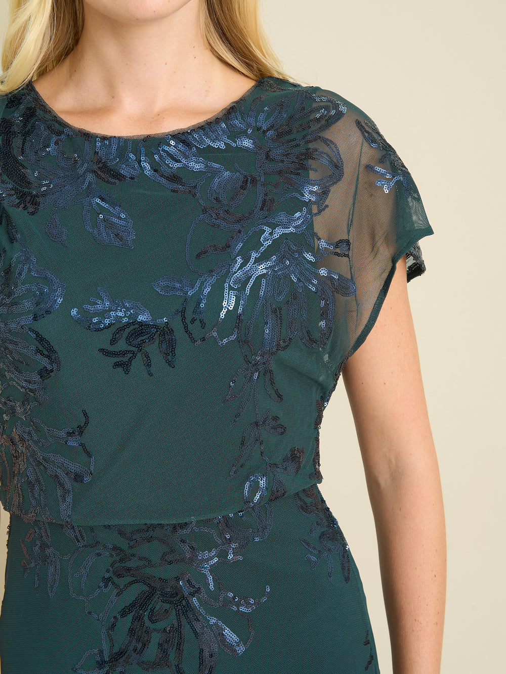 Sandi Floral Embroidered Maxi Dress