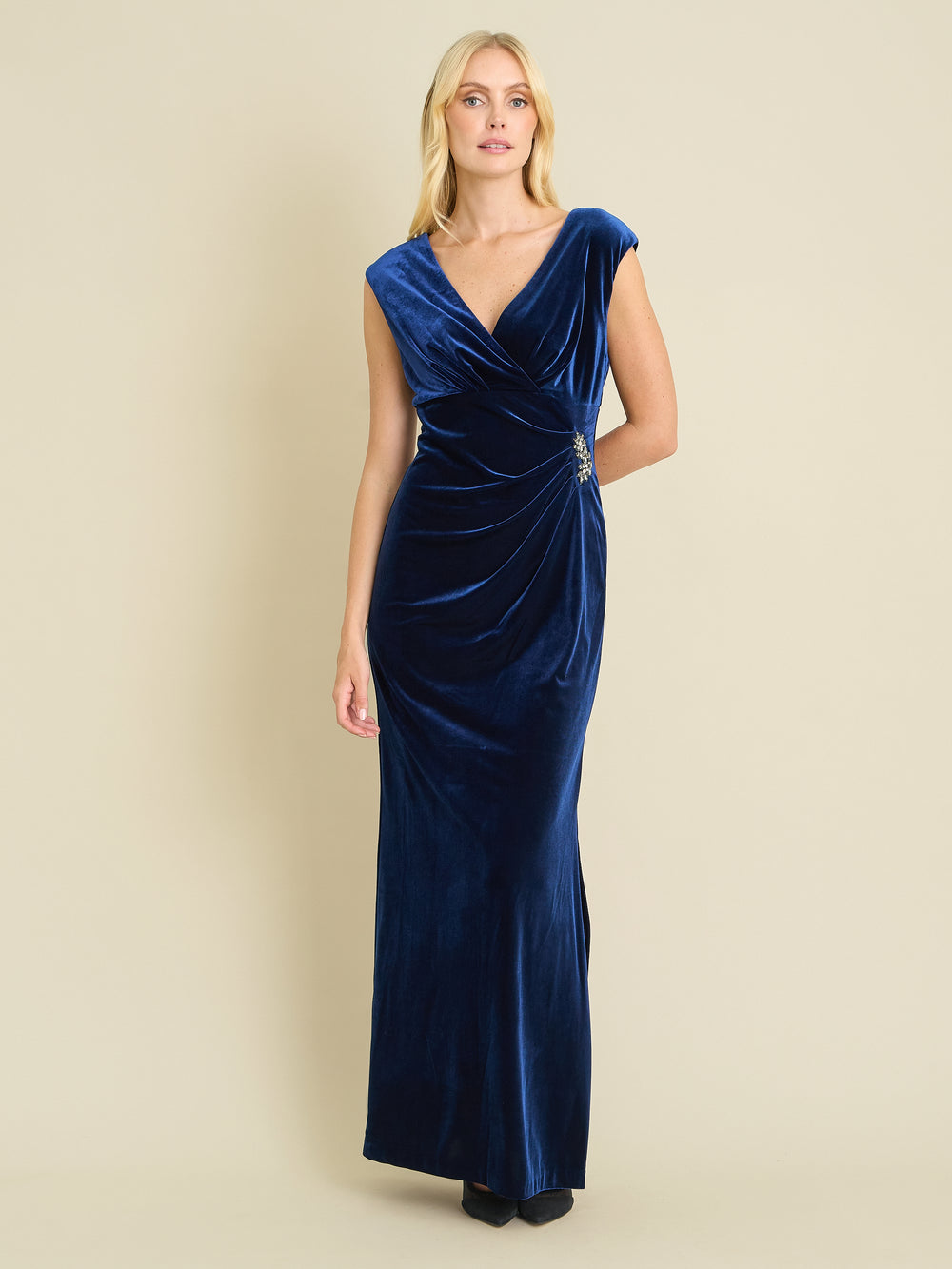 Sascha Velvet Maxi Dress