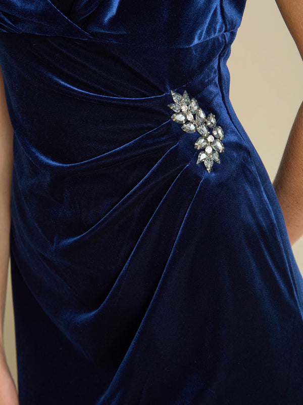 Sascha Velvet Maxi Dress