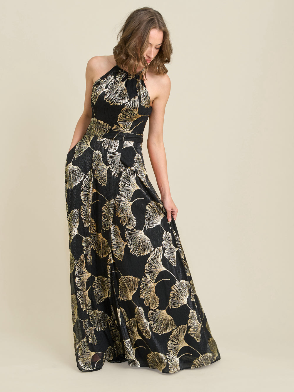 Turner Halter Neck Maxi Dress