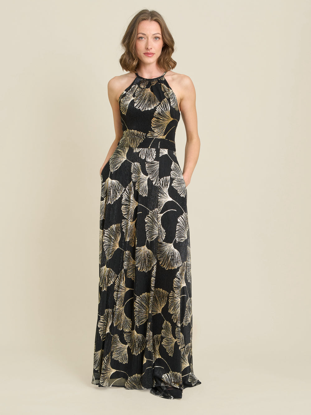 Turner Halter Neck Maxi Dress