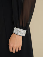 Trisha Dress With Sheer Baloon Sleeves