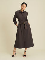 Anabelle Belted Shirt Dress