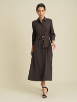 Anabelle Belted Shirt Dress