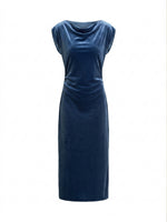 Ariella Velevt Midi Dress