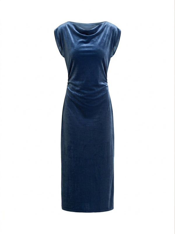 Ariella Velevt Midi Dress