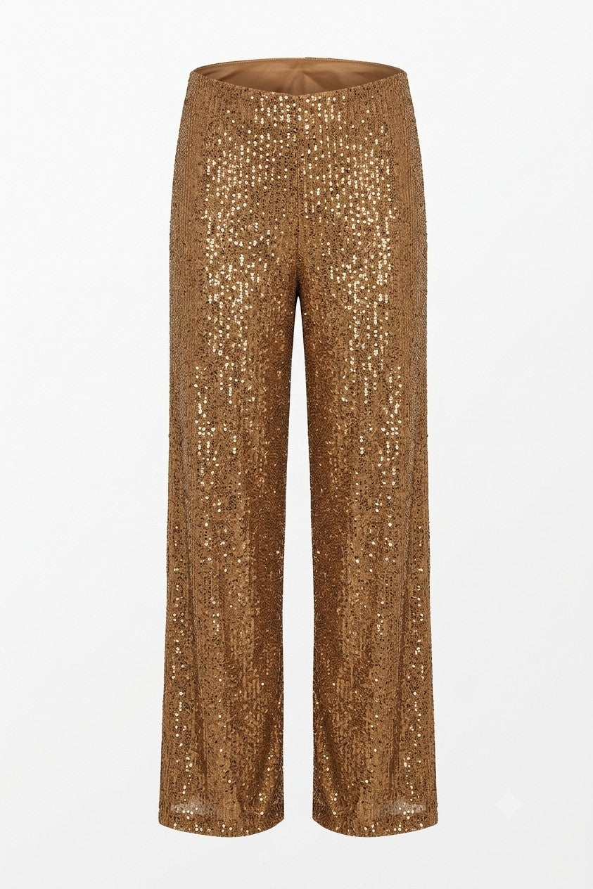 Tiia Sequin Pull On Trouser