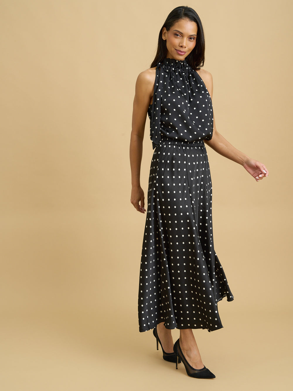 Rilo Polka Dot Spot Skirt