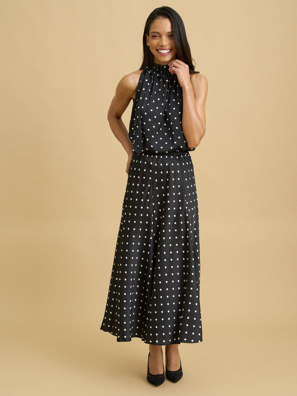 Rilo Polka Dot Spot Skirt