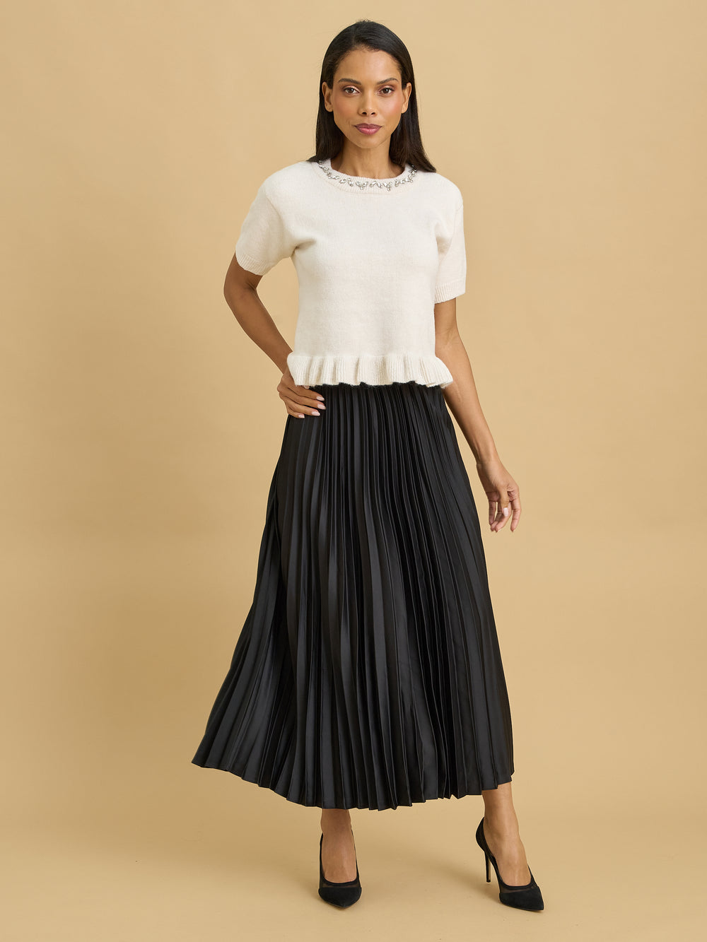 Remy Satin Skirt