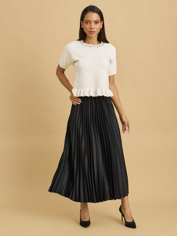 Remy Satin Skirt