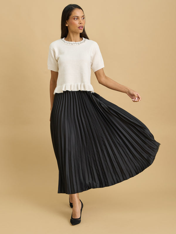 Remy Satin Skirt