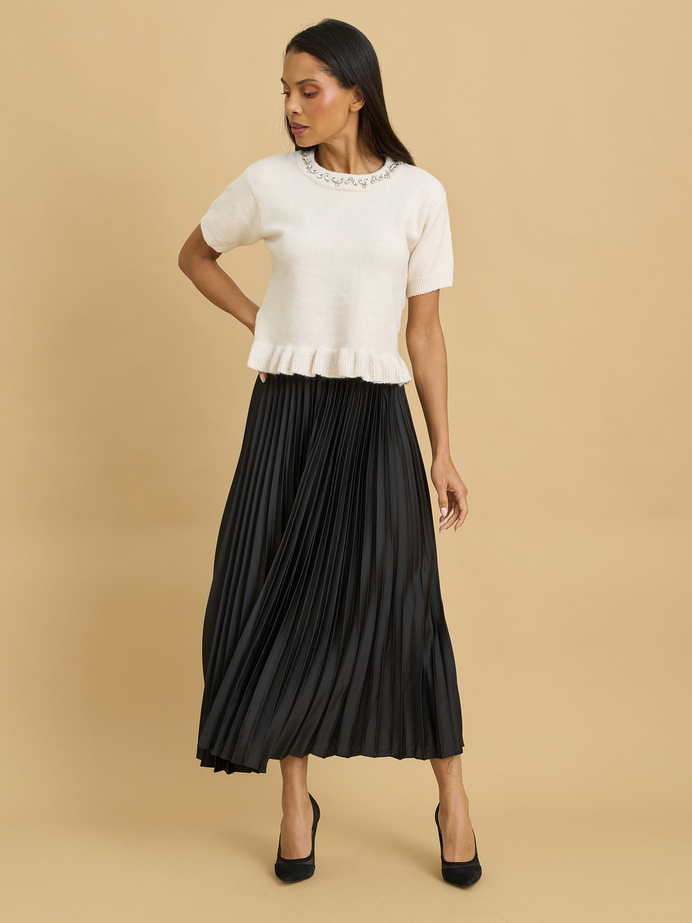 Remy Satin Skirt