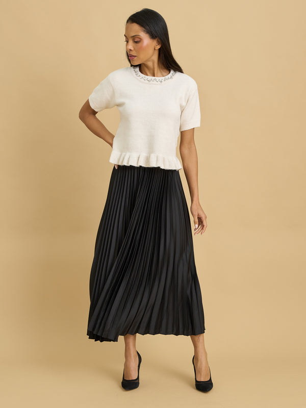 Remy Satin Skirt