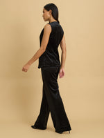 Amal Velvet Waistcoat Jacket