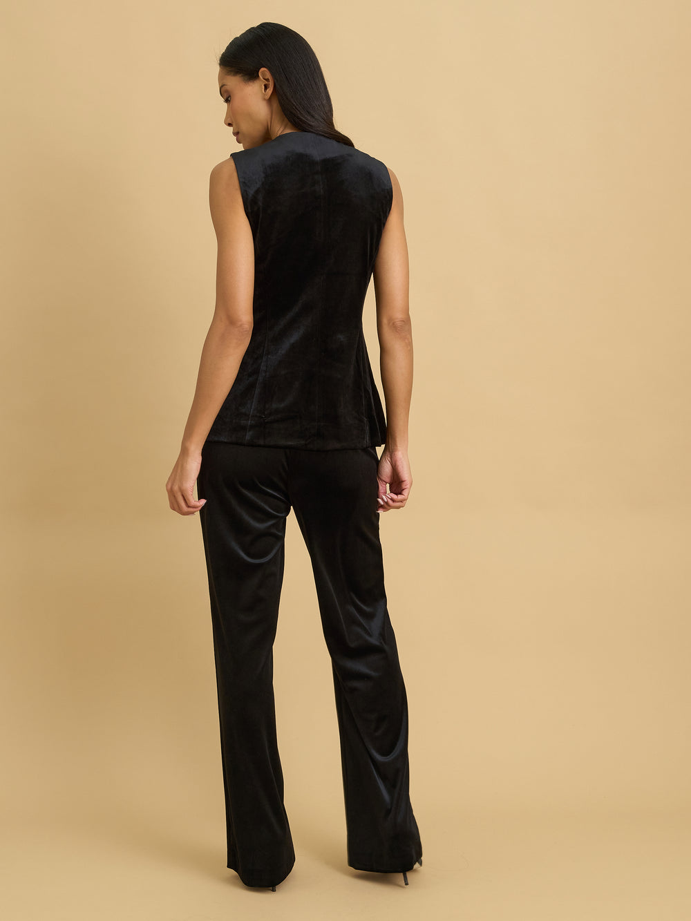 Amal Velvet Waistcoat Jacket