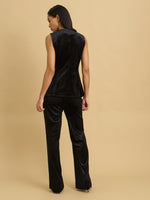 Amal Velvet Waistcoat Jacket